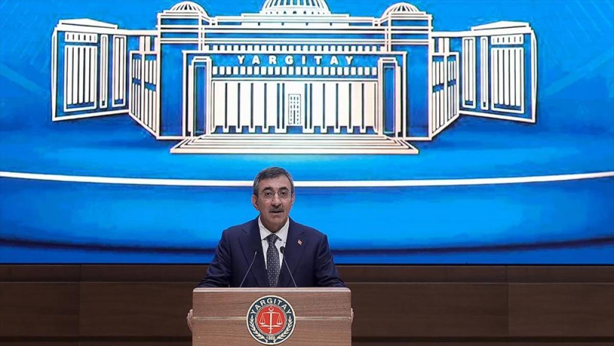 Cumhurbaşkanı Yardımcısı Yılmaz: 'Ter&ouml;rs&uuml;z T&uuml;rkiye' daha &ccedil;ok yargının, hukukun konusu olan bir s&uuml;re&ccedil; olacak