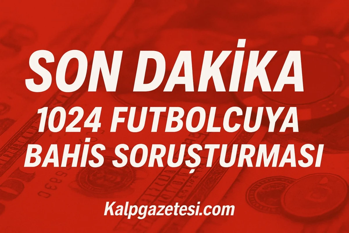 1024 Futbolcuya bahis soruşturması: PFDK harekete geçti