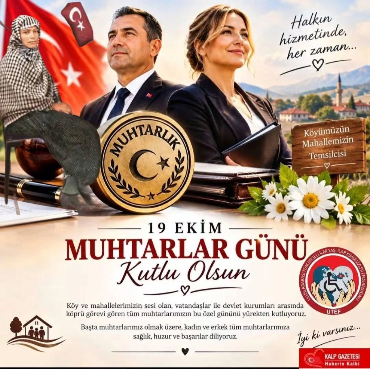 19 EKİM MUHTARLAR G&Uuml;N&Uuml; KUTLU OLSUN!