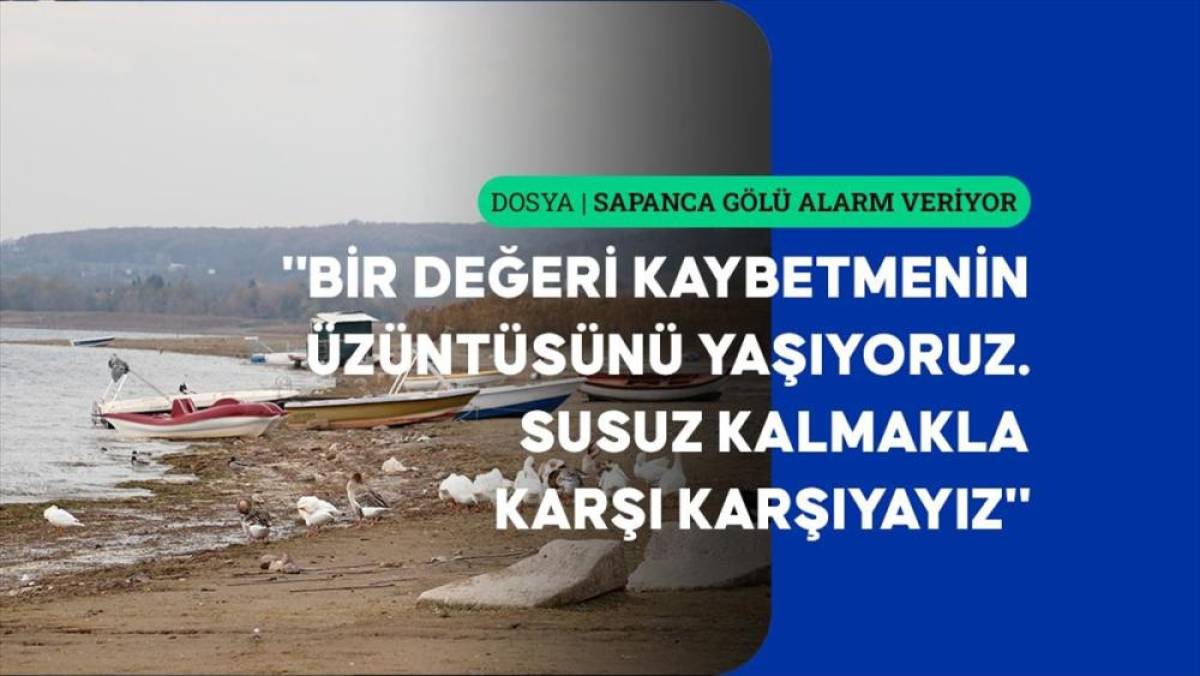 Sapanca G&ouml;l&uuml;'yle yaşam bulan kıyı yerleşimi Eşme'de susuz gelecek endişesi