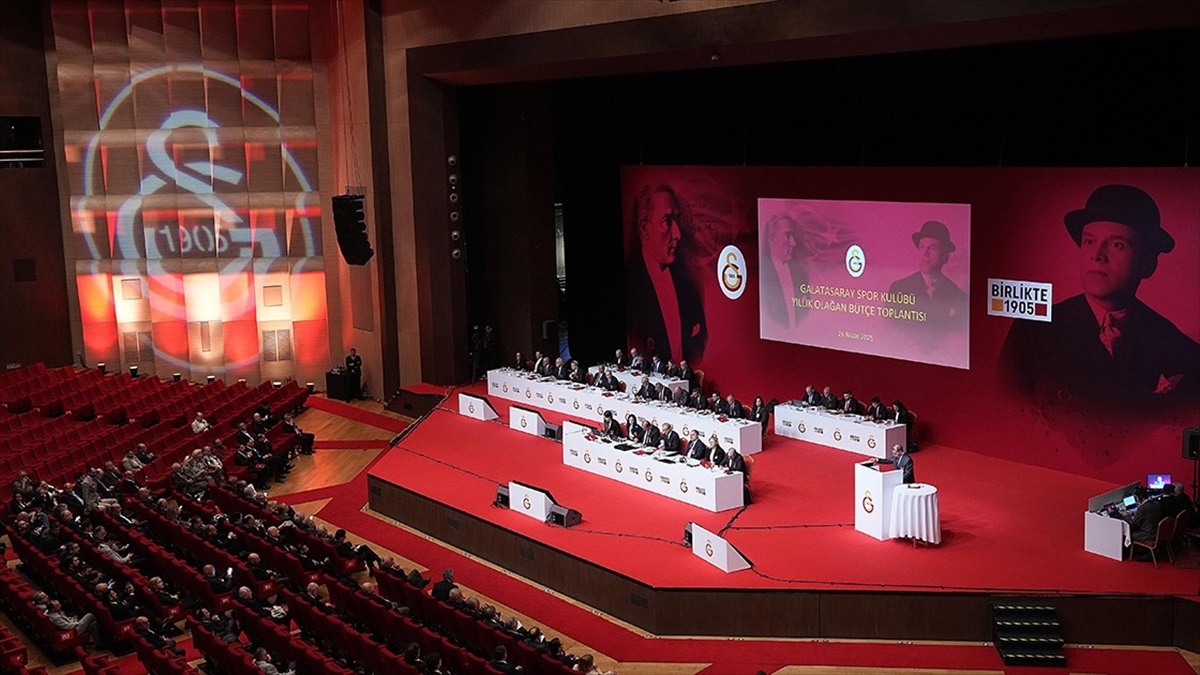 Galatasaray Kulübünün 2025-26 bütçesi kabul edildi.