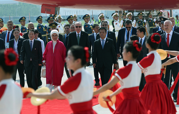 Cumhurbaşkanı Erdoğan, Çin'de