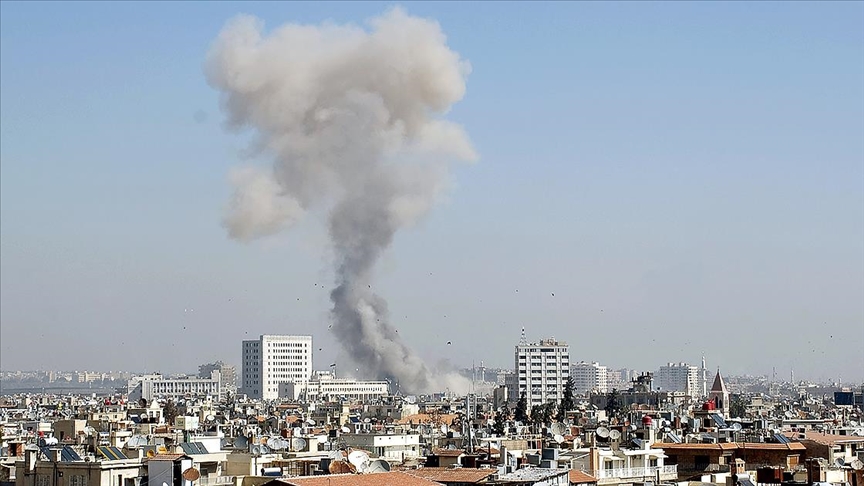Şam'da bir askeri üste patlama