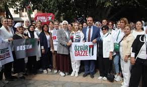 Antalya ve çevre illerde "Gazze İçin Sessiz Çığlık" etkinliği