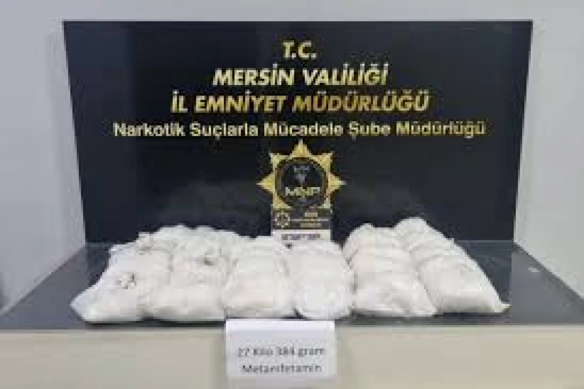 27 kilo 384 gram sentetik uyuşturucu ele ge&ccedil;irildi