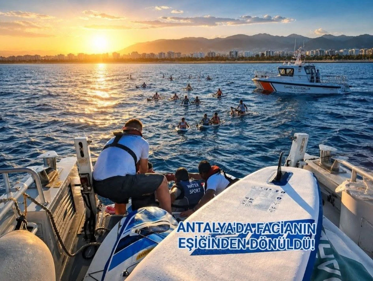 46 S&Ouml;RF&Ccedil;&Uuml; ANTALYA'DA FACİANIN EŞİĞİNDEN D&Ouml;ND&Uuml;!
