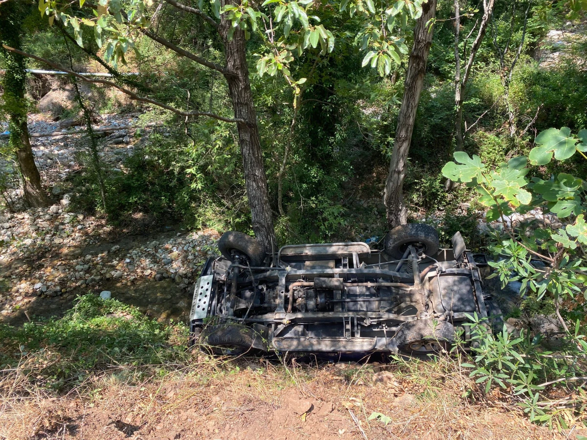 Alanya&rsquo;da safari cipinde korkutan kaza: 11 kişi yaralandı