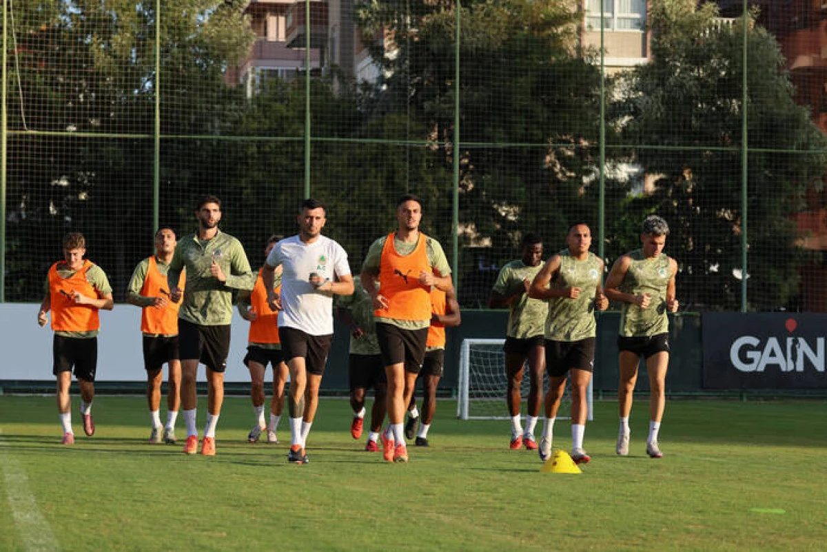 Alanyaspor, Kocaelispor maçı hazırlıklarına hız verdi