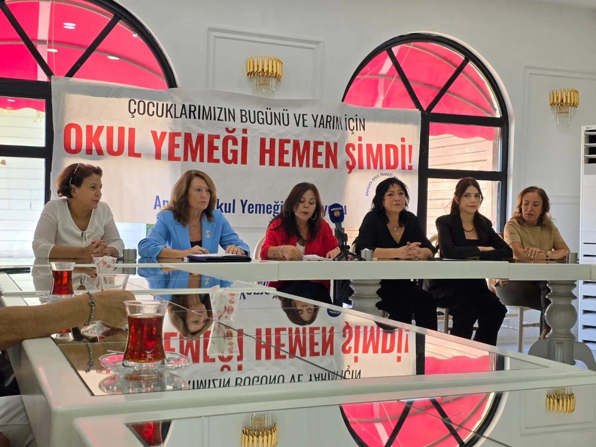 Antalya Okul Yemeği Koalisyonu: “Okul Yemeği Yardım Değil, Haktır!”