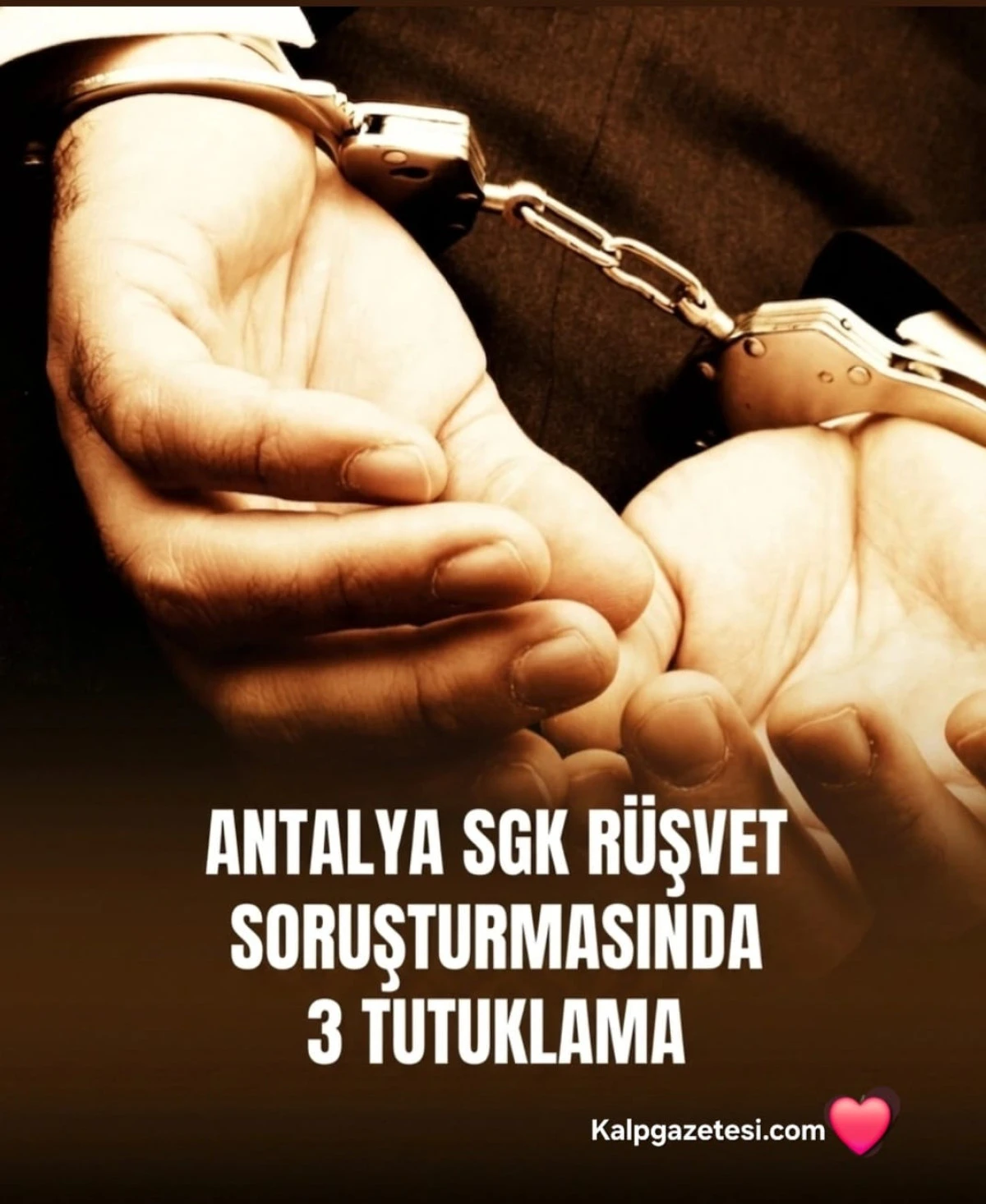 Antalya SGK&rsquo;da R&uuml;şvet Şoku: İl M&uuml;d&uuml;r&uuml; Dahil 3 Kişi Tutuklandı