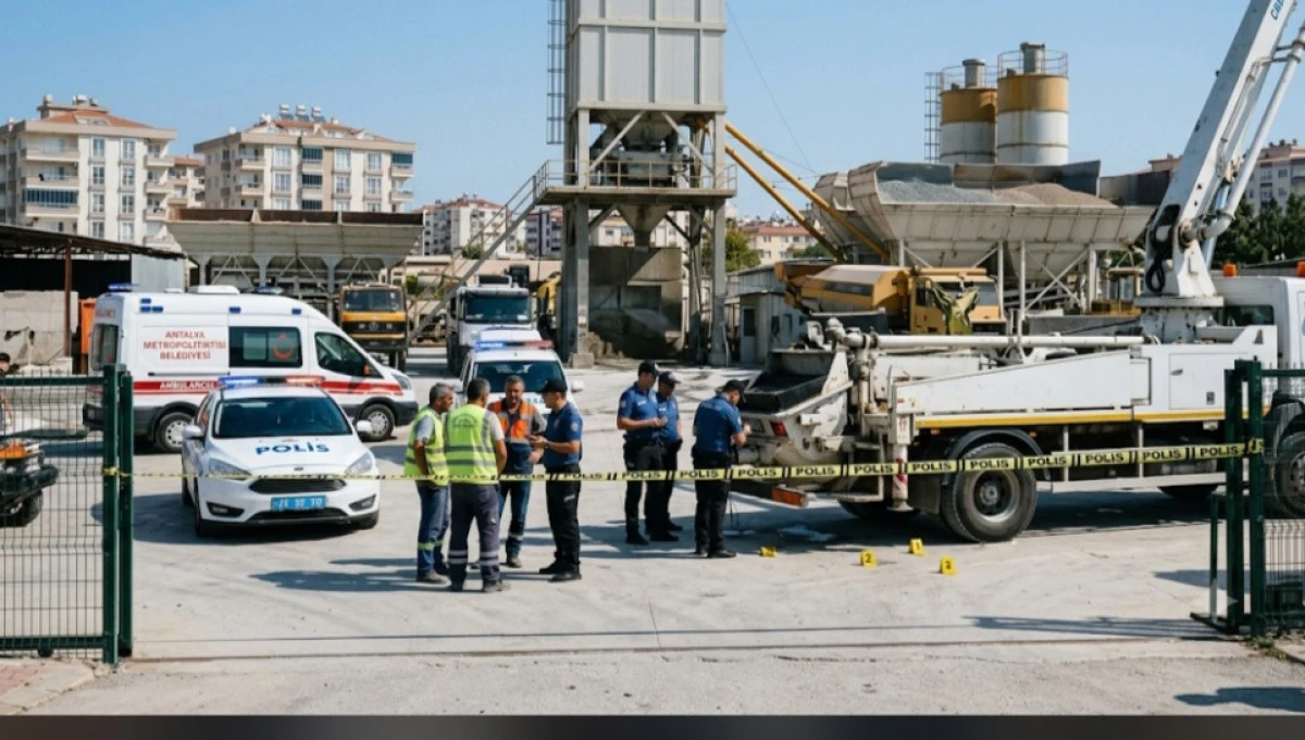 Antalya'da 31 Yaşında Şof&ouml;r İş Yerinde &Ouml;l&uuml; Bulundu!