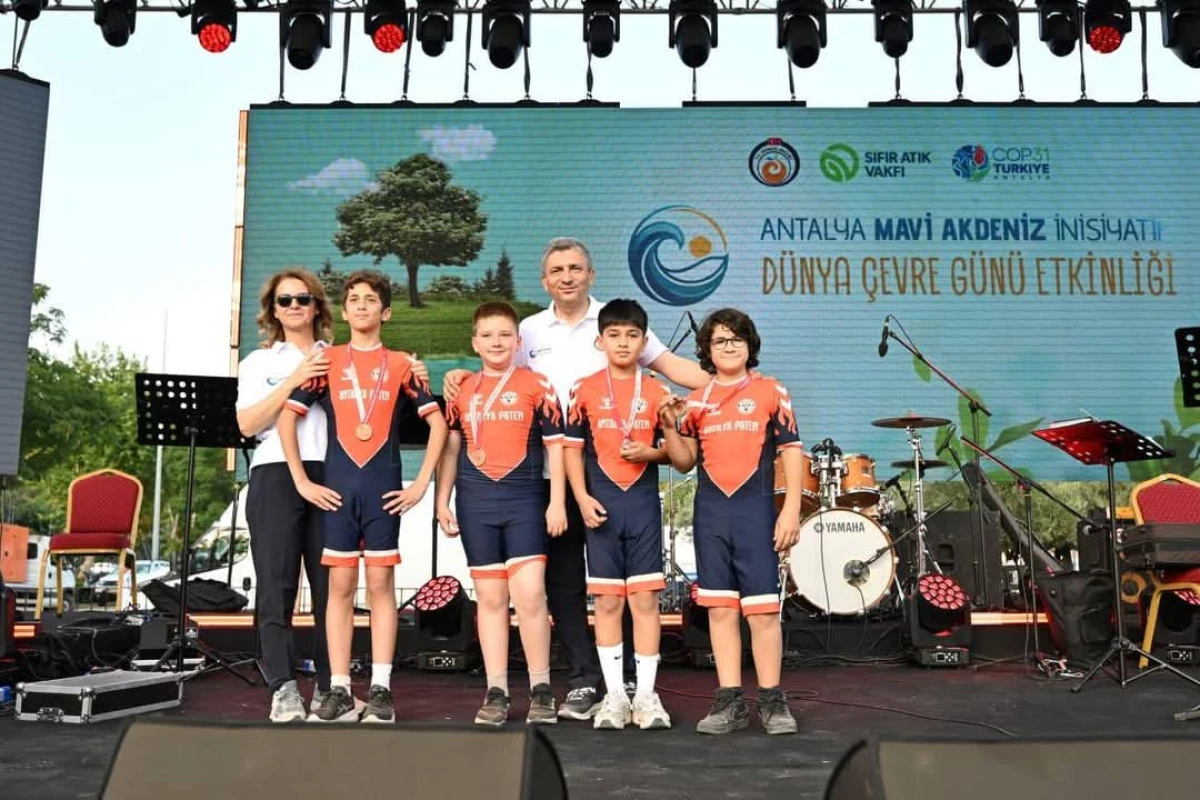 Antalya'da D&uuml;nya &Ccedil;evre G&uuml;n&uuml;nde Anlamlı ve Kapsamlı Etkinlik