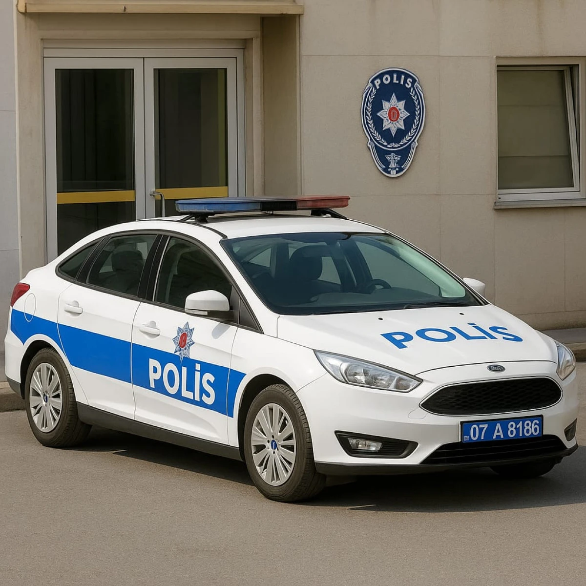 Antalya’da “Dur” İhtarına uymayan araç lastiklerine ateş açılarak durduruldu