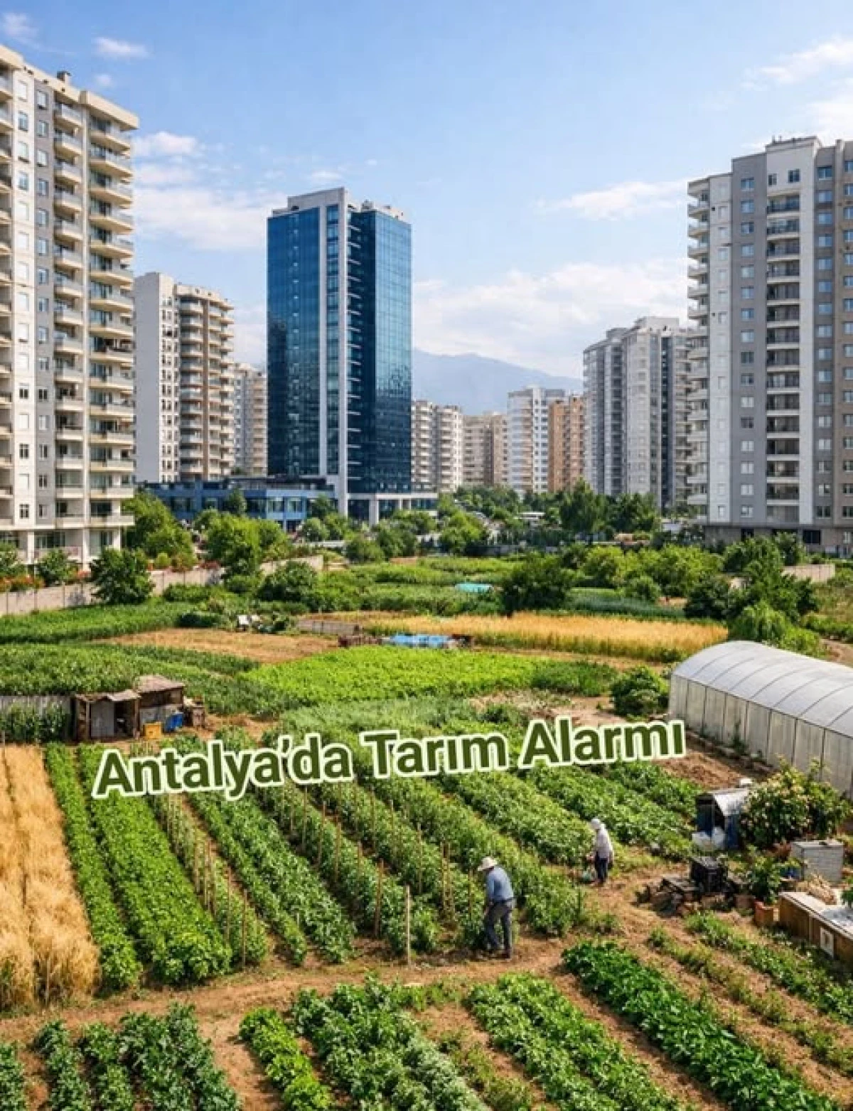Antalya&rsquo;da Tarım Alarmı