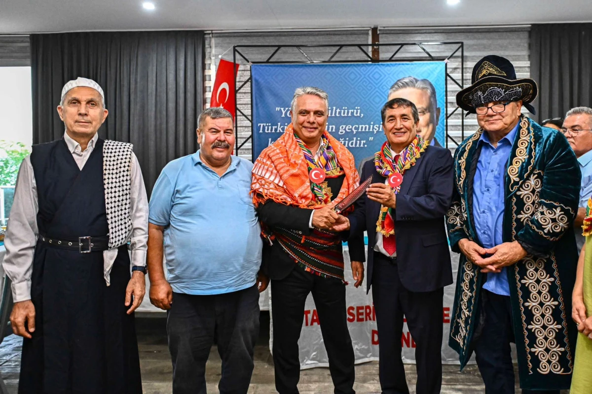 Antser Y&ouml;rder'den &Uuml;mit Uysal'a g&ouml;rkemli Toroslar Y&ouml;r&uuml;k Beyliği t&ouml;reni