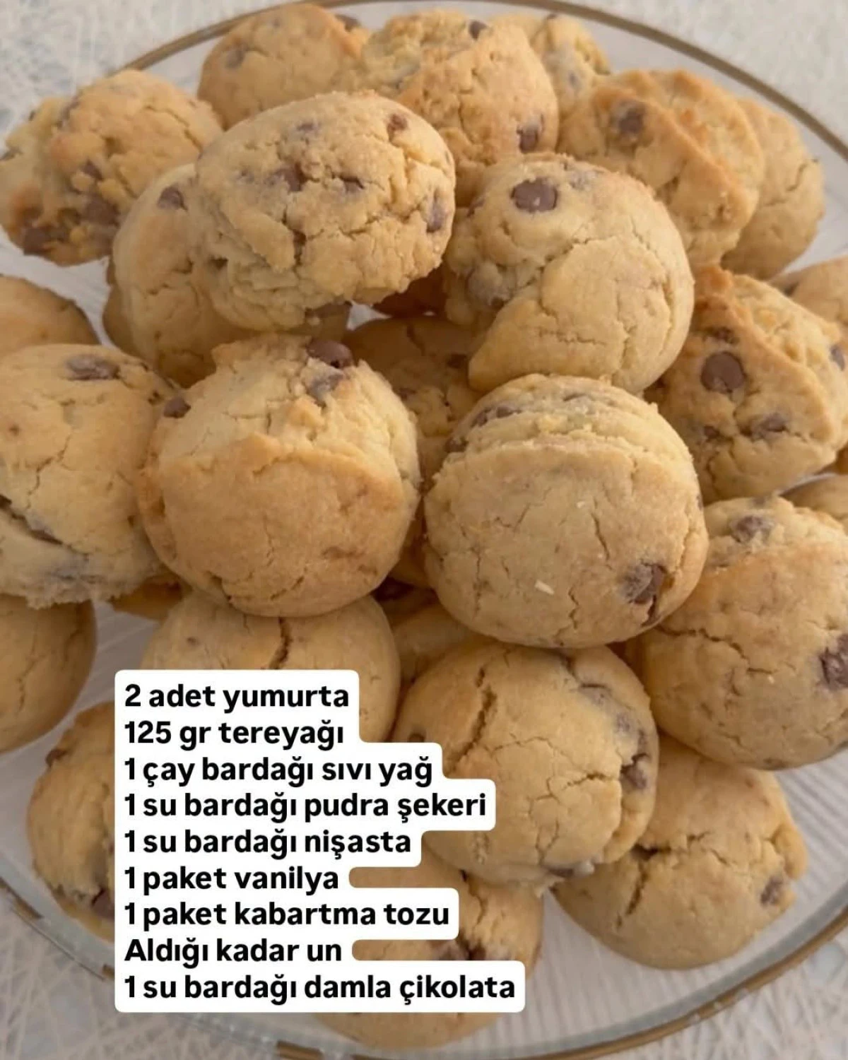 Asla Bayatlamayan Damla &Ccedil;ikolatalı Dondurma Kurabiye
