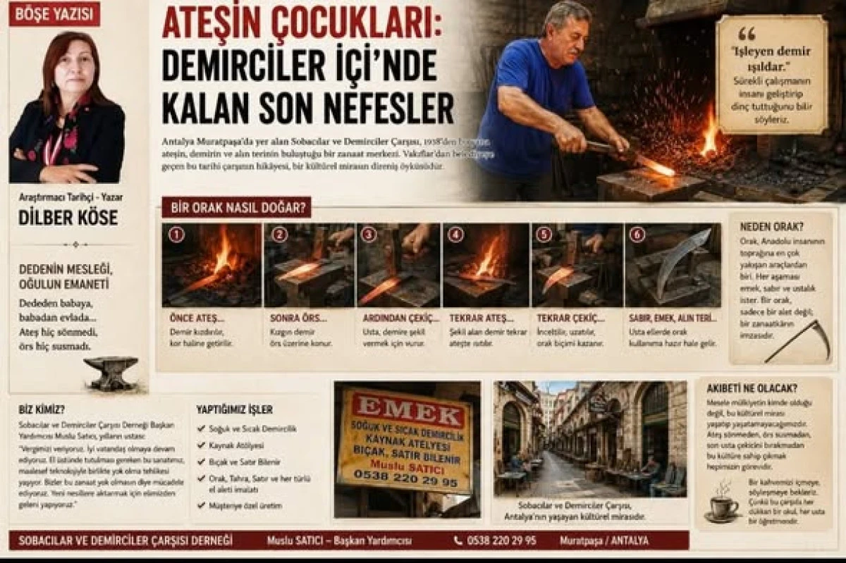 ATEŞİN &Ccedil;OCUKLARI: DEMİRCİLER İ&Ccedil;İ'NDE KALAN SON NEFESLER