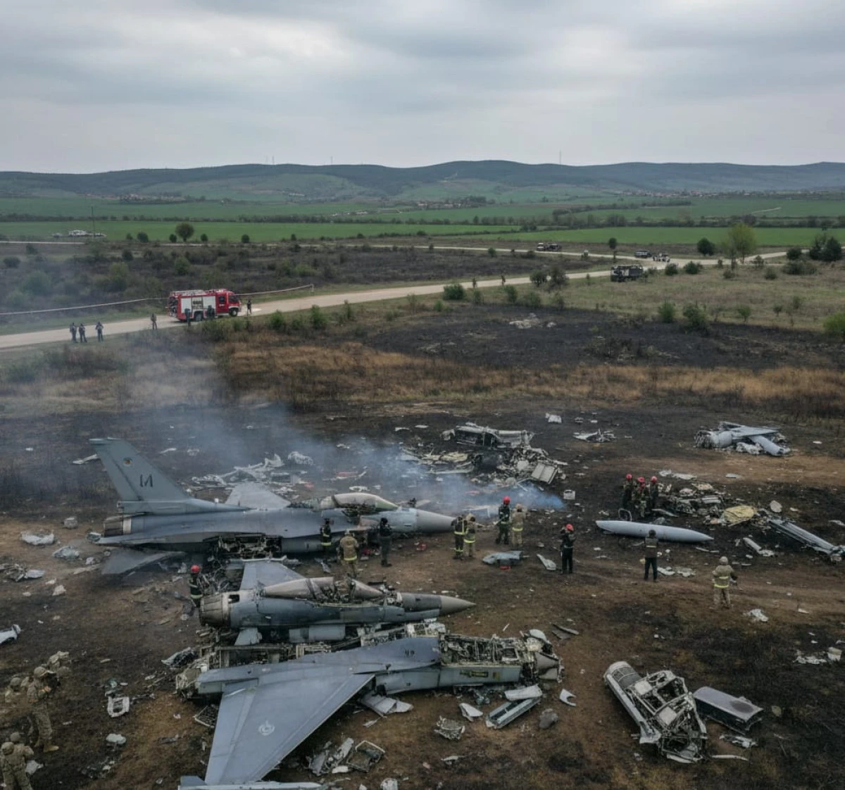 Balıkesir&rsquo;de F-16 Kazası-Şehit Binbaşı İbrahim Bolat'a H&uuml;z&uuml;nl&uuml; T&ouml;ren