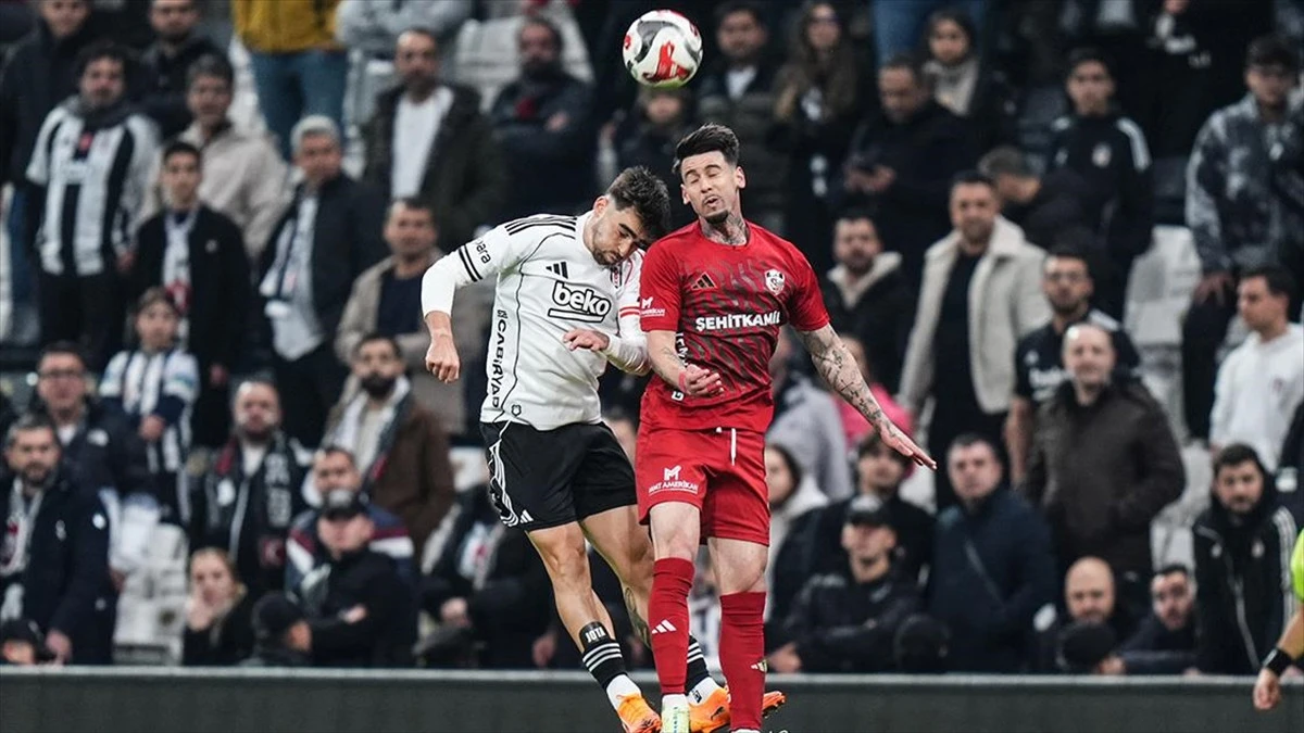 Beşiktaş evinde puan kaybı yaşadı: Gaziantep’le 2-2