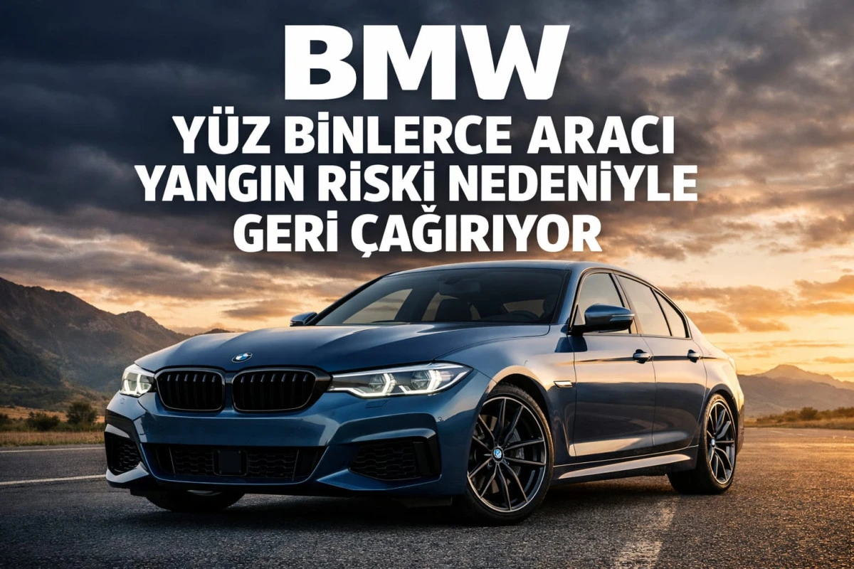 BMW Y&uuml;z Binlerce Aracı Yangın Riski Nedeniyle Geri &Ccedil;ağırıyor