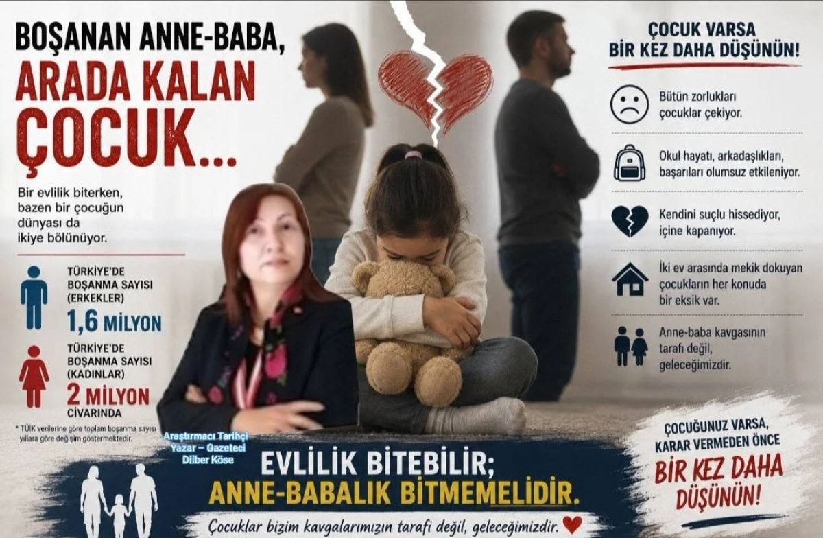 BOŞANAN ANNE-BABA VE ARADA KALAN &Ccedil;OCUKLAR