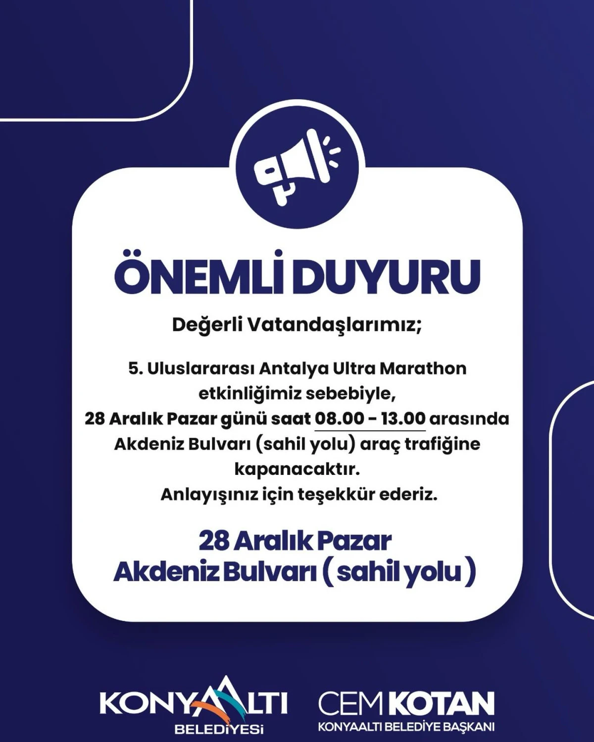Bu yıl 5. d&uuml;zenlenen Uluslararası Antalya Ultra Maratonu başladı.