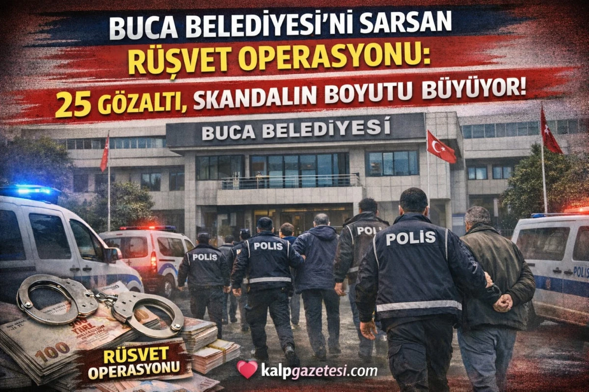 Buca Belediyesi&rsquo;ni Sarsan R&uuml;şvet Operasyonu: 25 G&ouml;zaltı, Skandalı