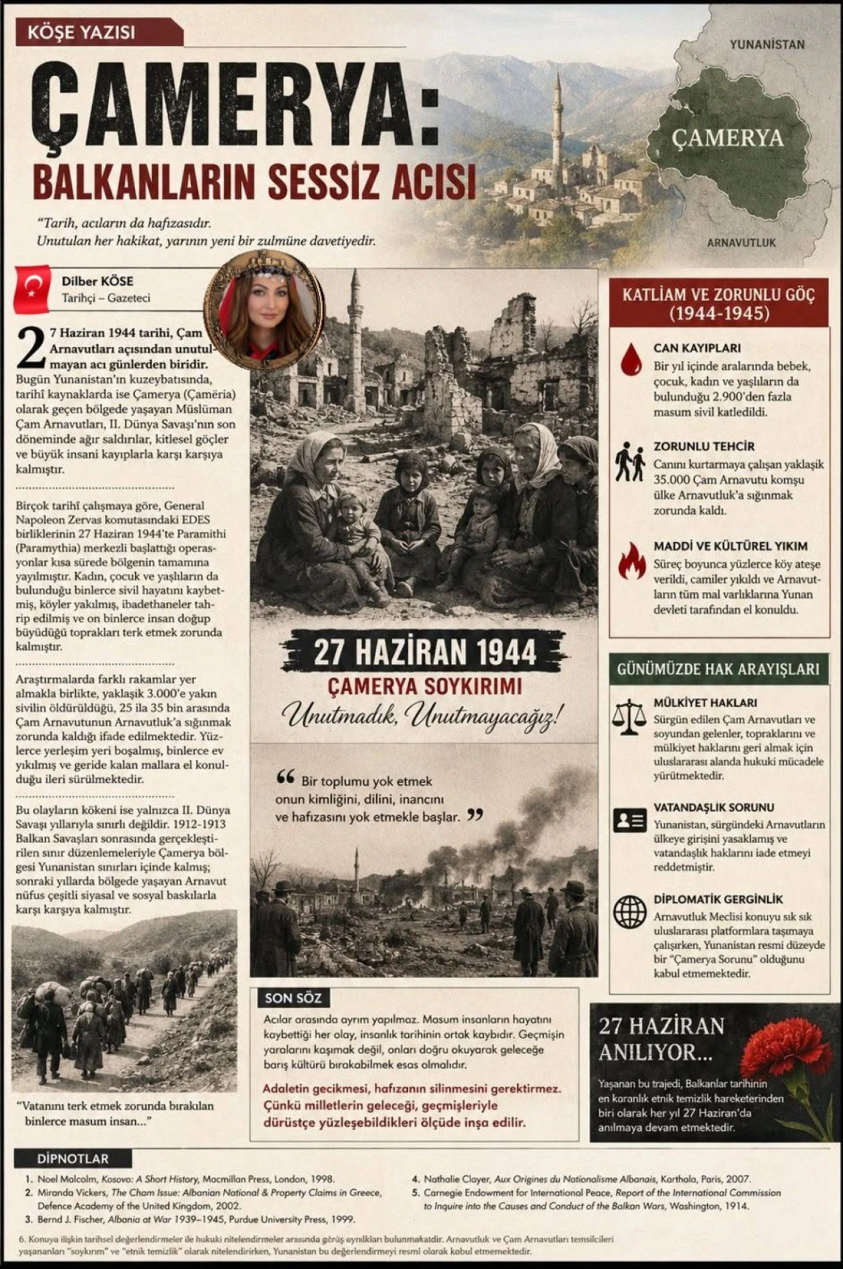 &Ccedil;AMERYA: BALKANLARIN SESSİZ ACISI