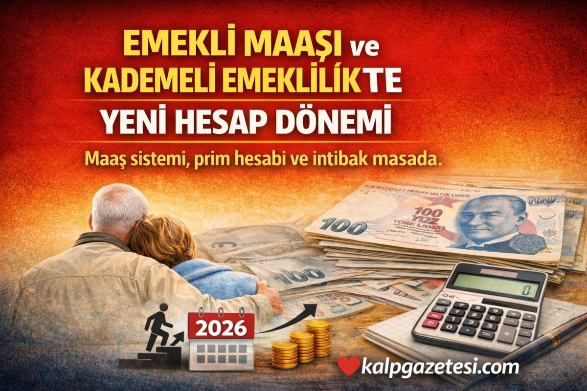 Emekli Maaşı ve Kademeli Emeklilikte Yeni Hesap D&ouml;nemi
