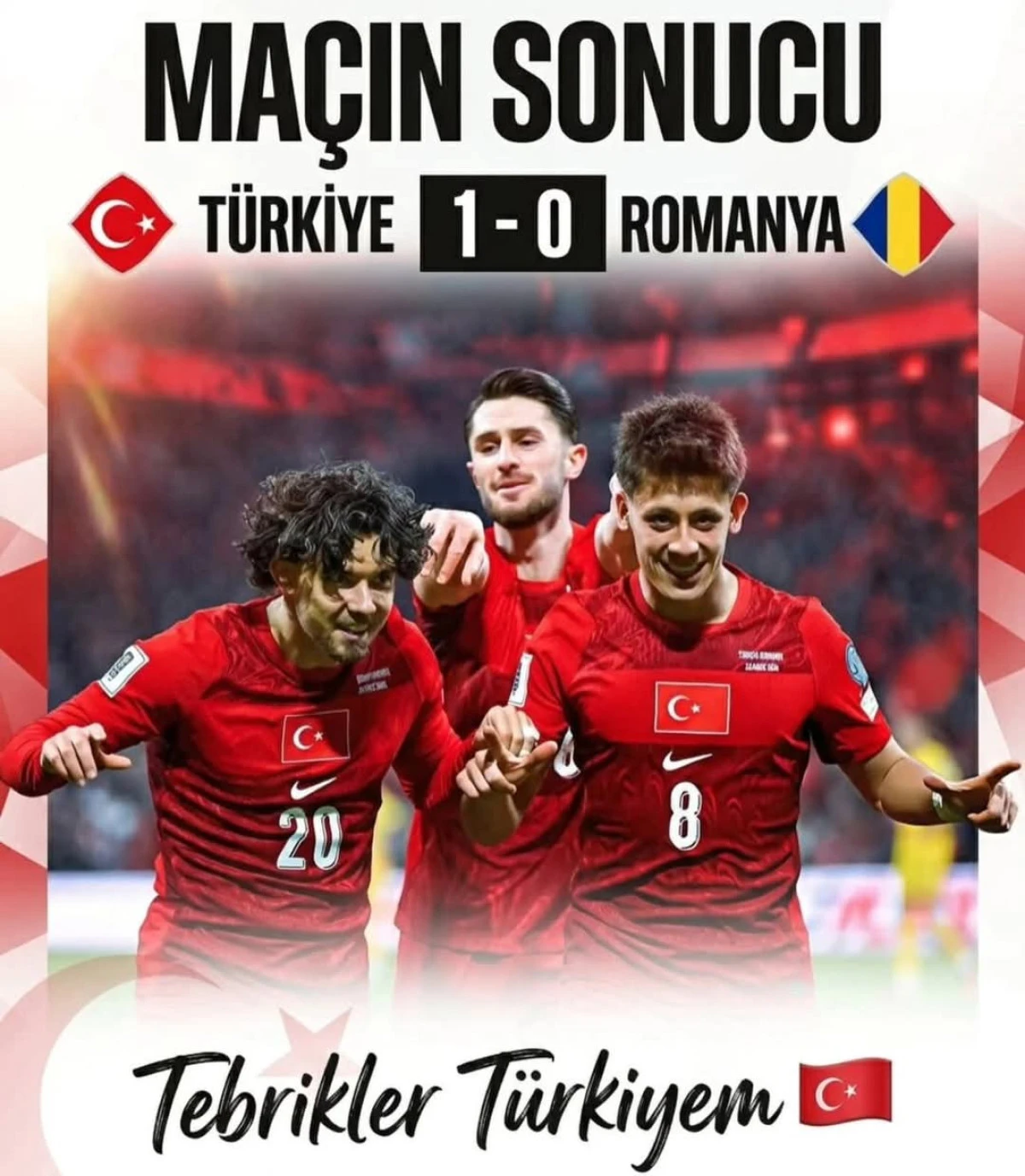 Finalin Kapısı Aralandı: T&uuml;rkiye Tek Golle Dev Ma&ccedil;ı Kazandı