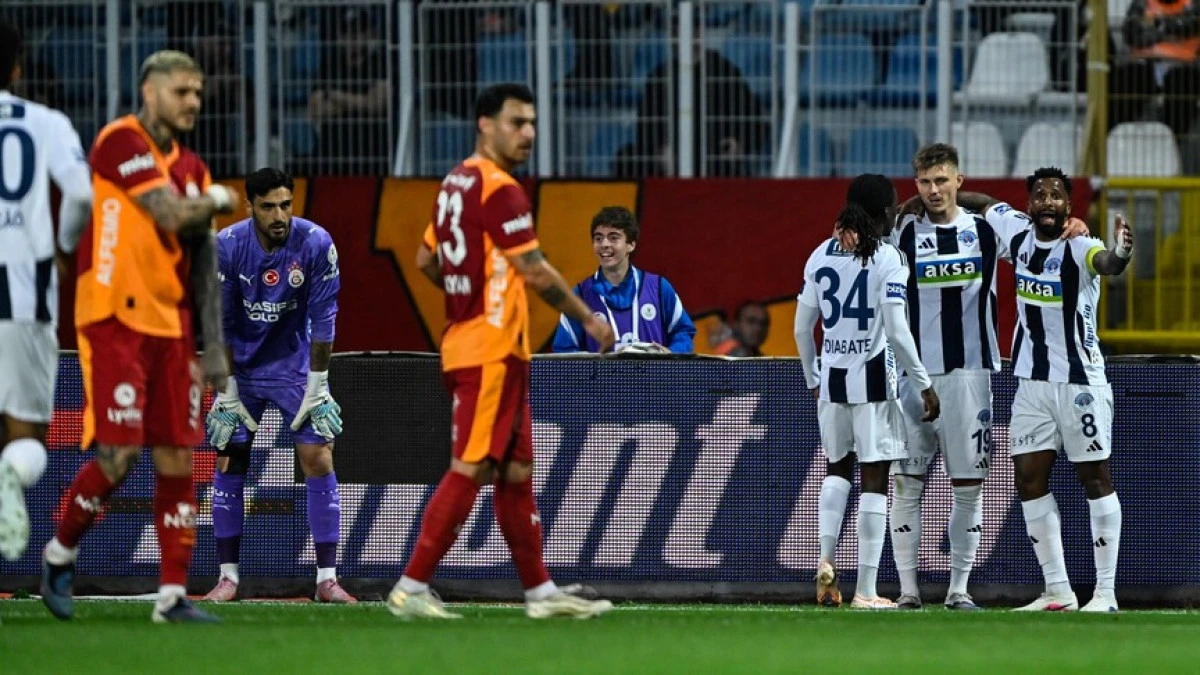 Galatasaray, Kasımpaşa'ya 7 ma&ccedil; sonra kaybetti