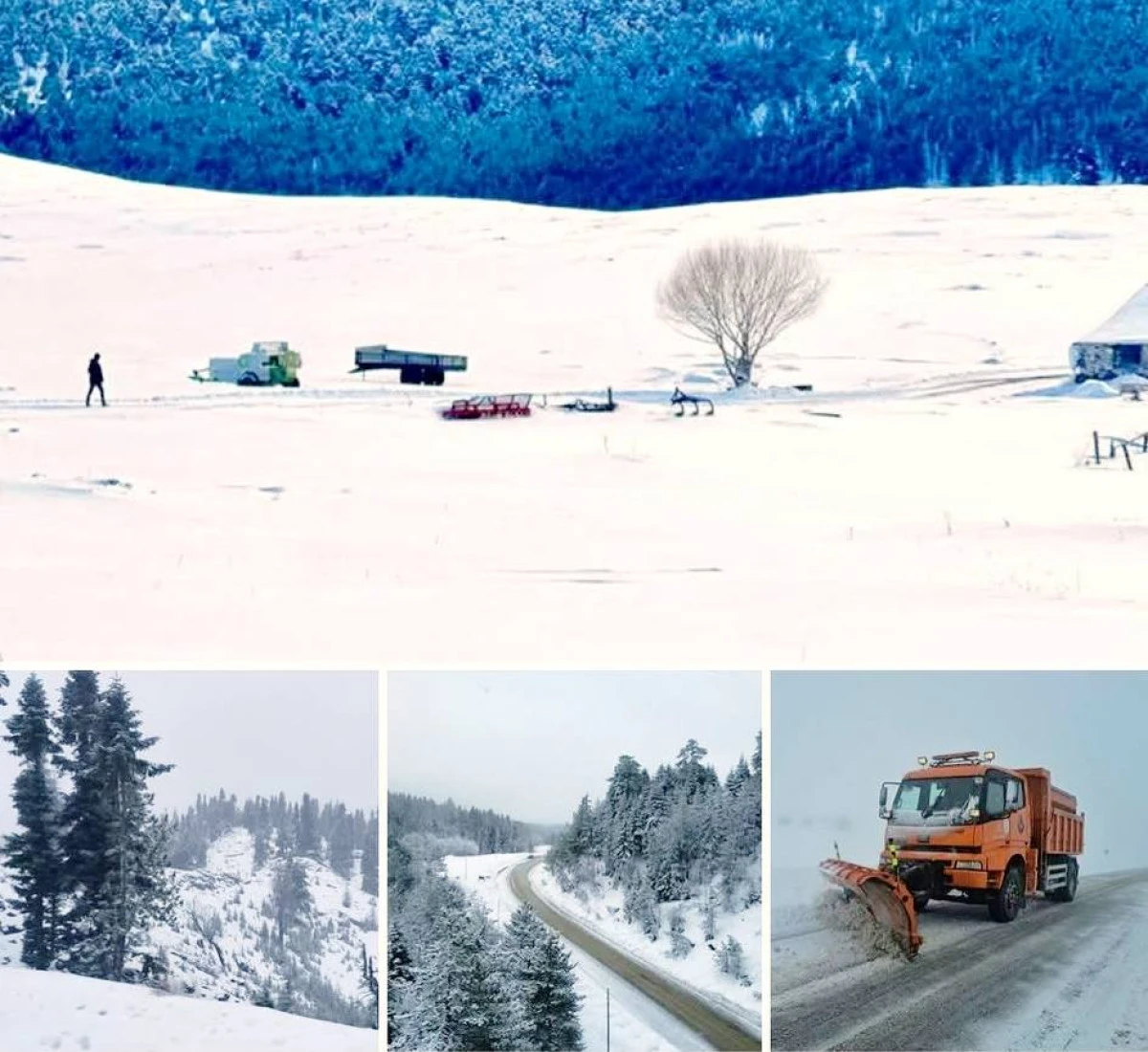 Karpostal gibi KAR yağışı bir&ccedil;ok ilde etkisini s&uuml;rd&uuml;r&uuml;yor