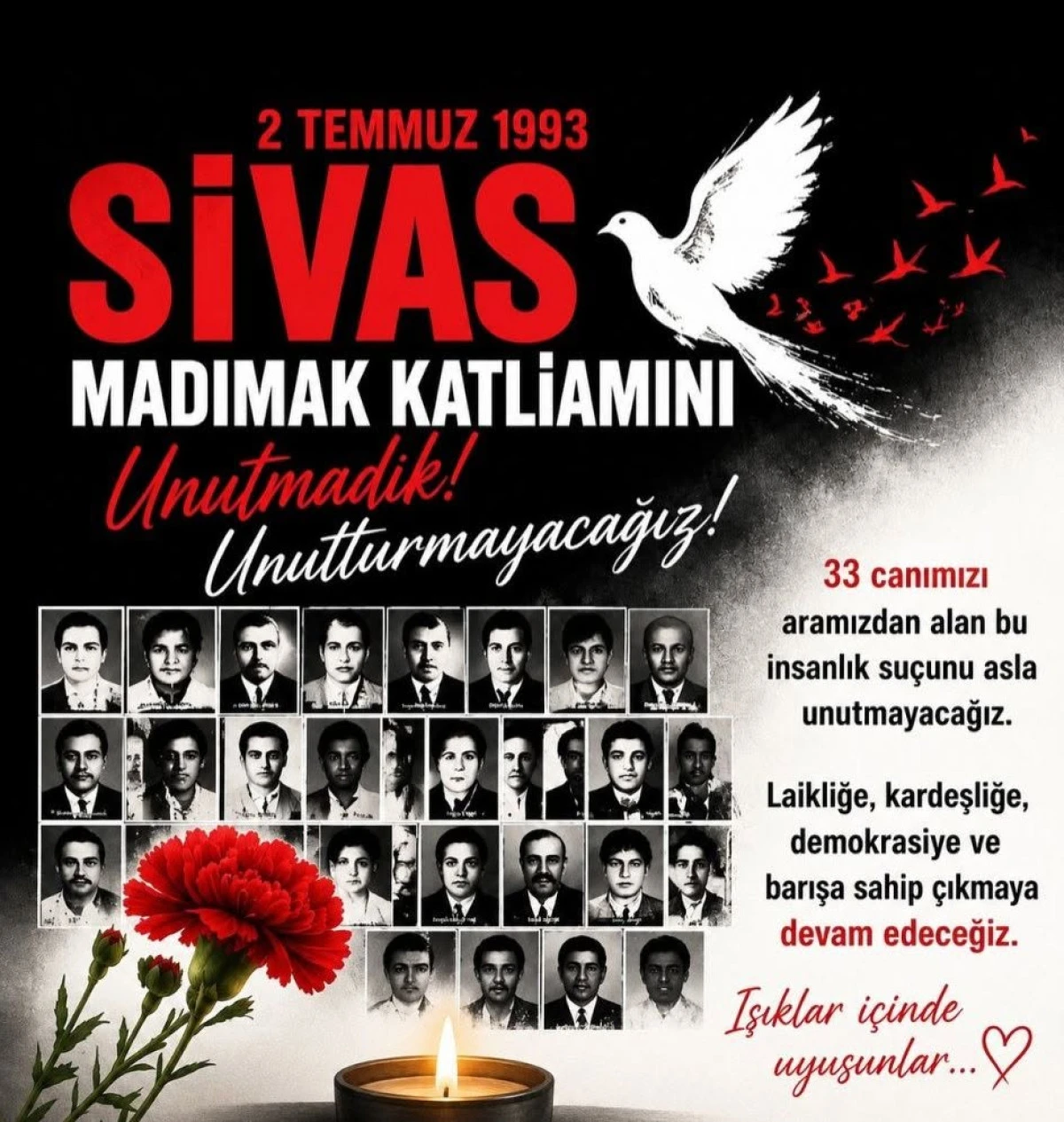 Madımak: Ateşin Yaktığı Otel Değildi, Canlardı...