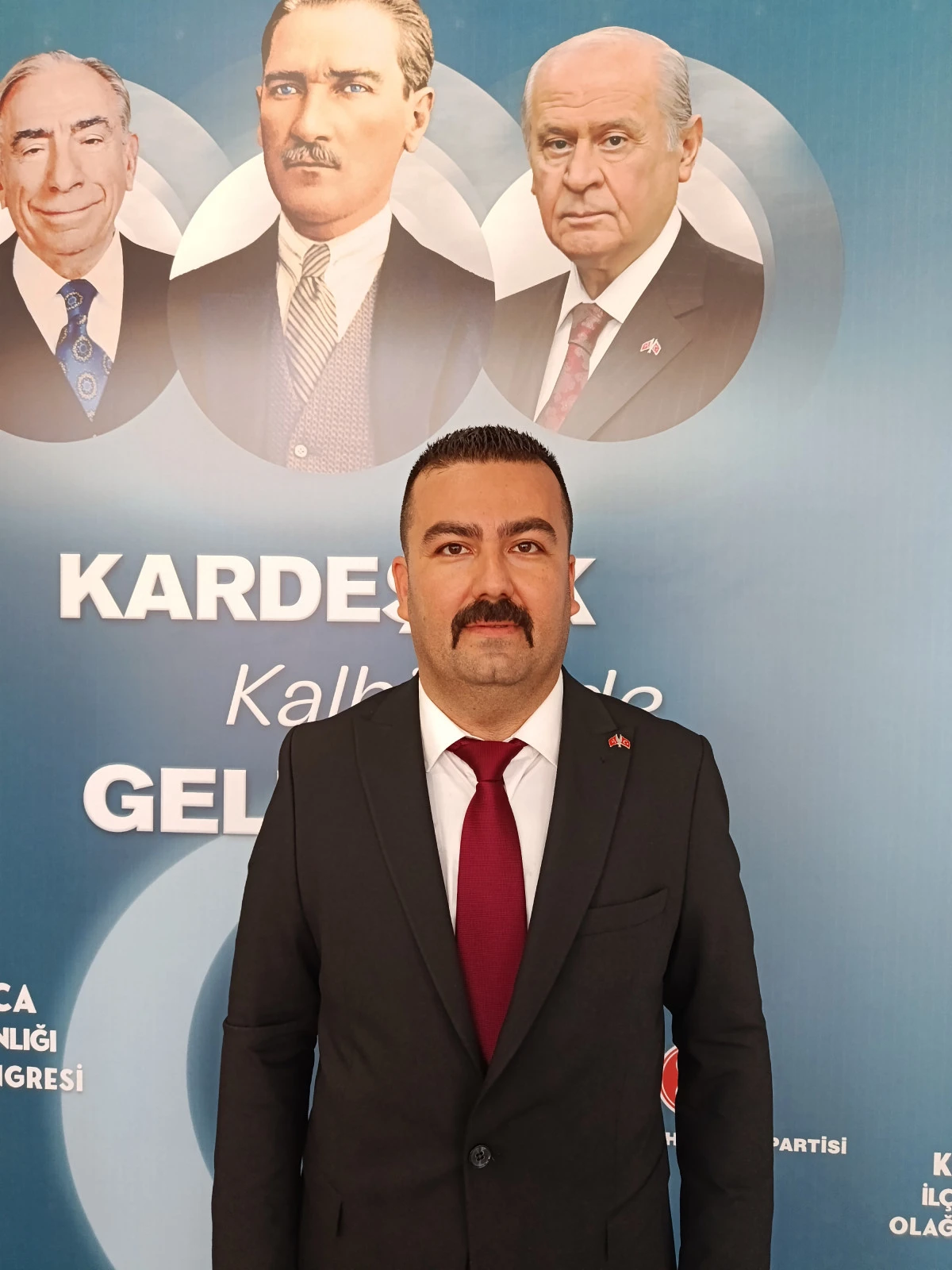 MHP Kumluca Teşkilatında g&uuml;ven tazeleyen isim &Ouml;mer Tekin oldu