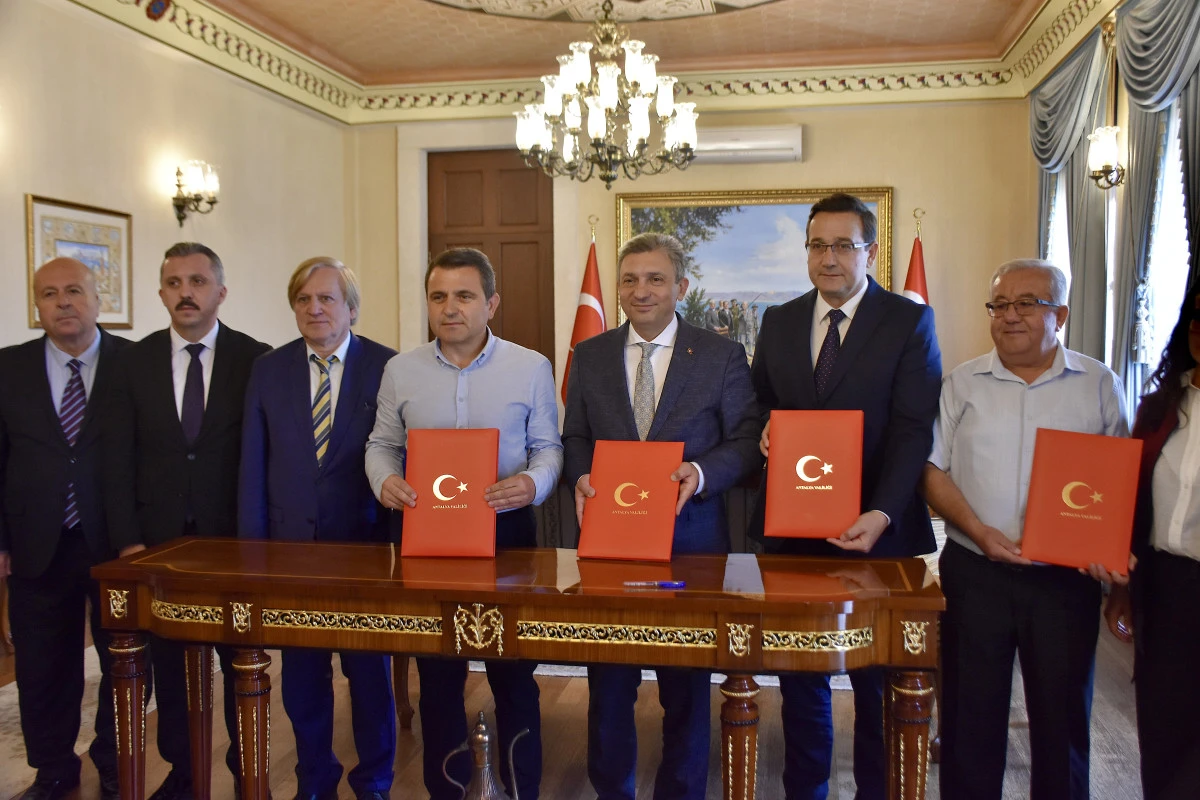 Mustafa Ertuğrul Aker Bataryası i&ccedil;in iş birliği protokol&uuml; imzalandı
