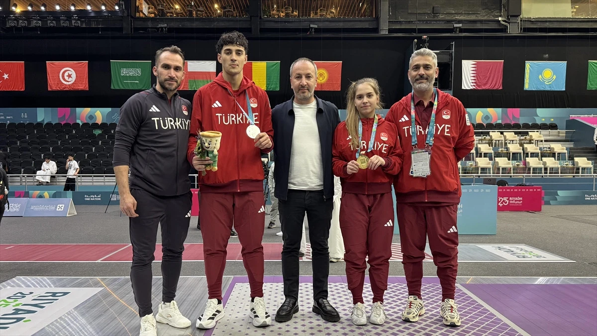 Riyad’da eskrim zaferi: Türkiye 1 altın, 1 gümüş madalya kazandı
