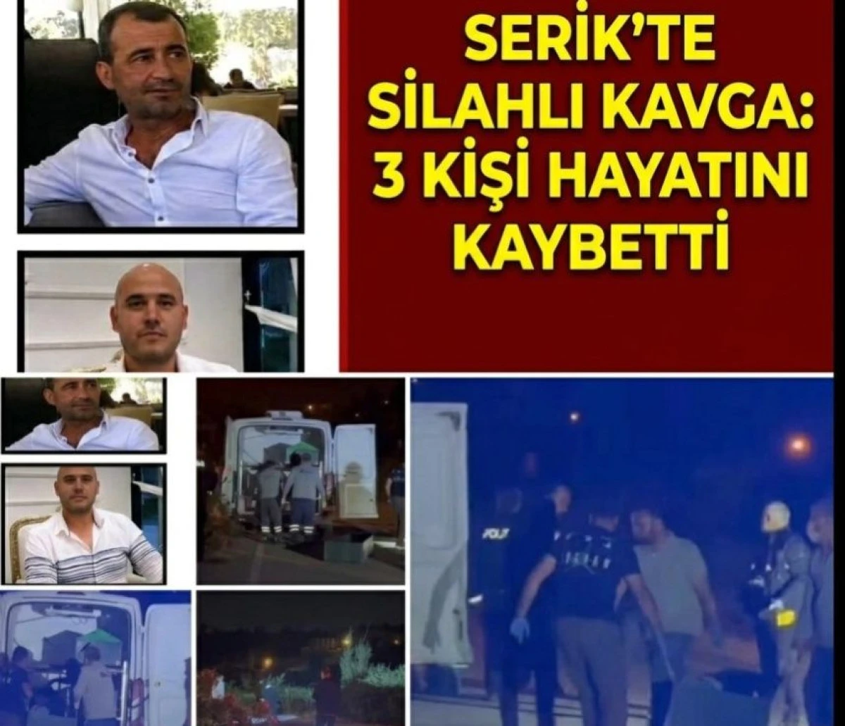 SERİK&rsquo;TE DEHŞET GECESİ