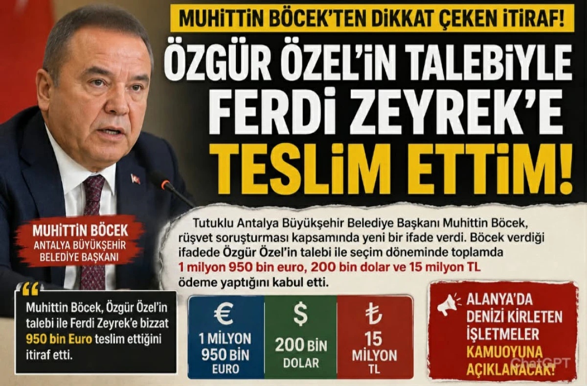 Siyasetin G&ouml;lgesinde Ağır İddialar...