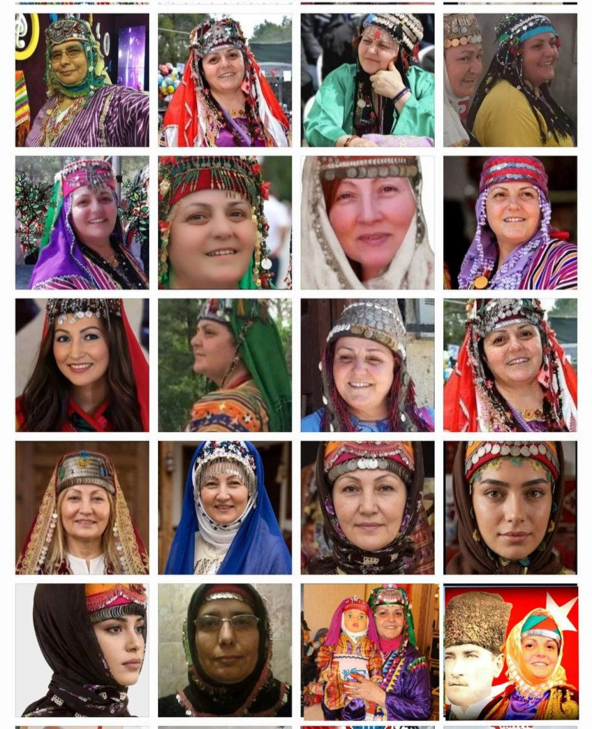 Teke Y&ouml;resi Kadın Başlıkları Ve Kadın, Servetini Başında Taşır