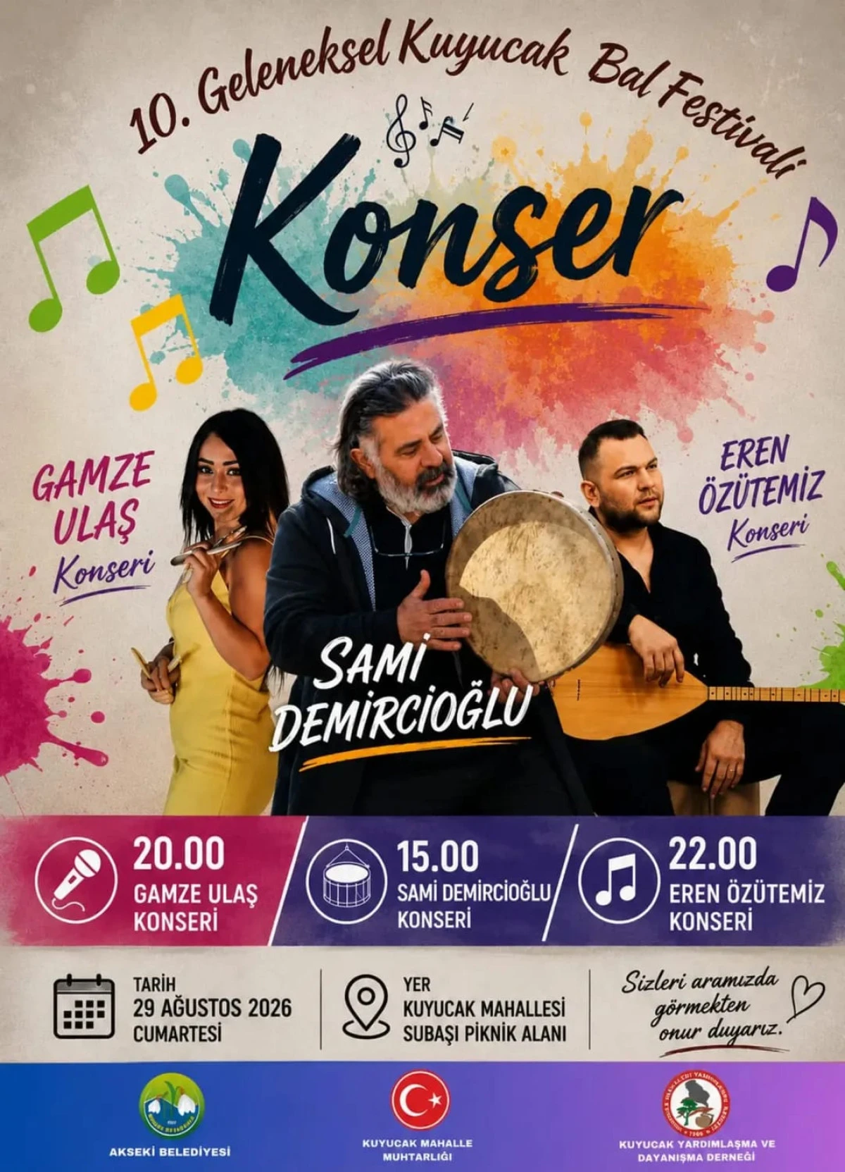 Toroslar'ın İncisi Akseki Kuyucak&rsquo;ta 10. Geleneksel Bal Festivali heyecanı başlıyor