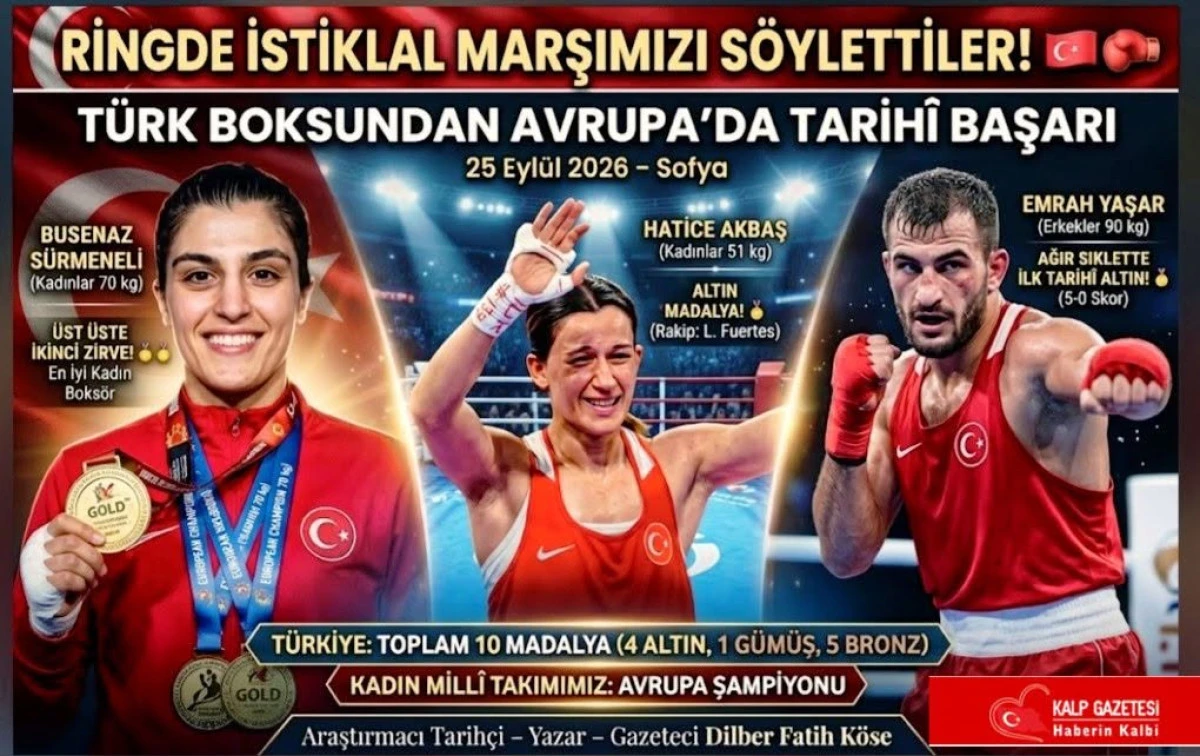 T&Uuml;RK BOKSUNDAN AVRUPA&rsquo;DA TARİH&Icirc; BAŞARI