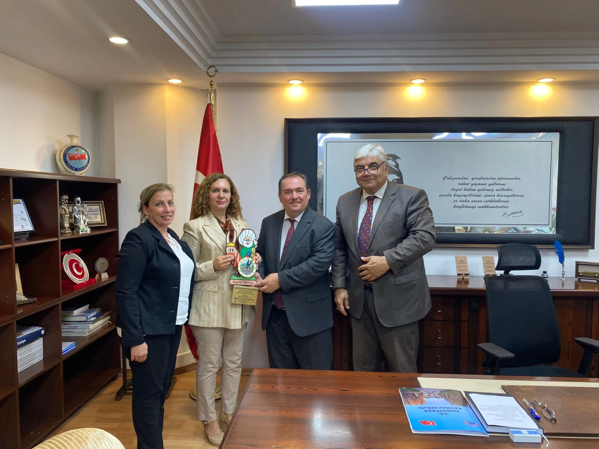 UTEF’ten Muratpaşa Kaymakamı İhsan Kara’ya anlamlı ziyaret