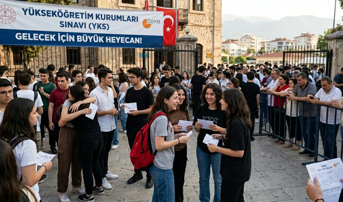 YKS&rsquo;de b&uuml;y&uuml;k g&uuml;n: 2,4 milyon aday TYT&rsquo;de ter d&ouml;k&uuml;yor