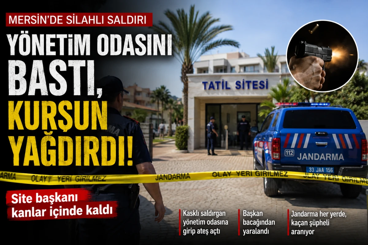 Y&ouml;netim odasını bastı, kurşun yağdırdı! Başkan kanlar i&ccedil;inde kaldı!!!