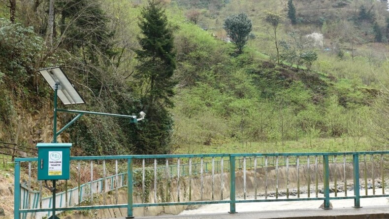 Doğu Karadeniz’de 90 dere üzerinde taşkın erken uyarı sistemi kuruldu