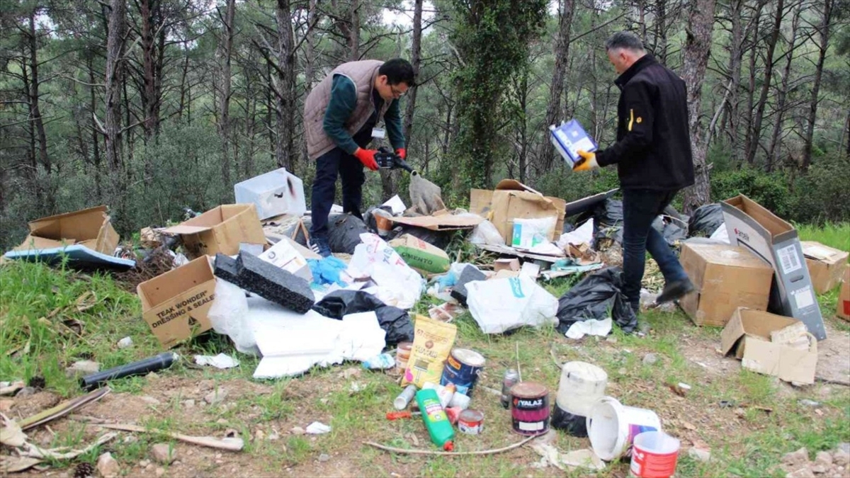 Cennet Koyu’na atık bırakan kişi kargo poşetlerinden belirlendi