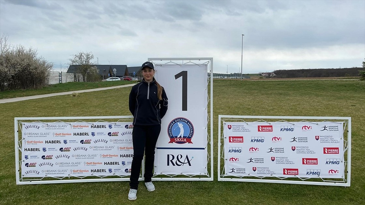 Milli golfçü Deniz Sapmaz, Slovakya’da ikinci oldu