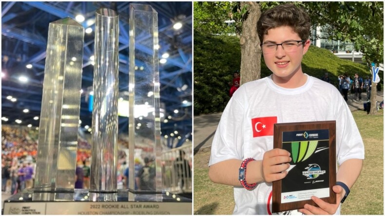 Gururumuzsunuz! Türk öğrenciler, ABD’de kendi imkanlarıyla katıldıkları robotik yarışmasından ödülle döndü
