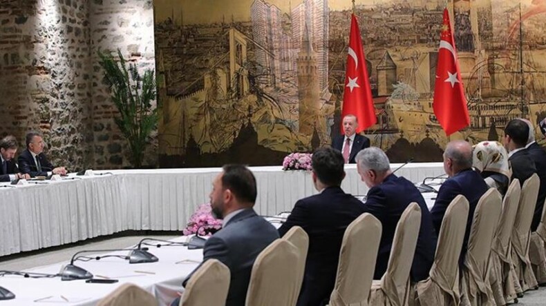 Cumhurbaşkanı Erdoğan, TÜRGEV heyetini kabul etti