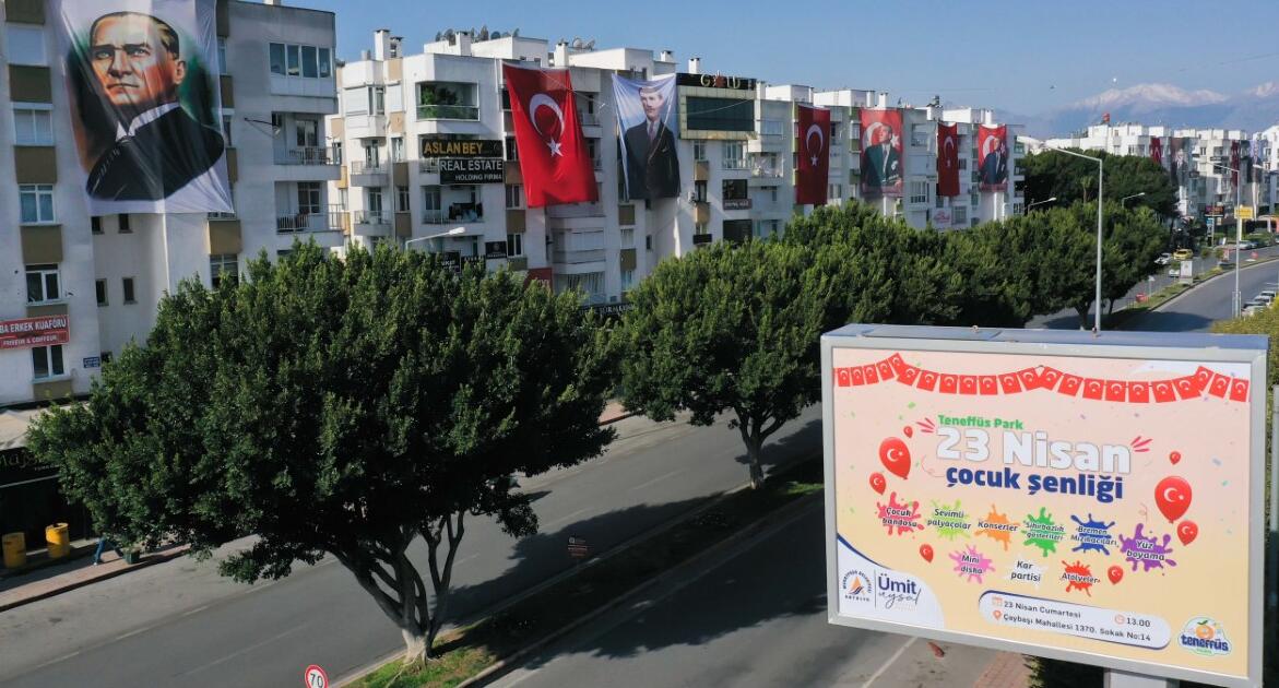 Başkan Uysal’dan 23 Nisan !!!